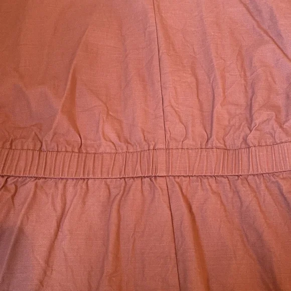 LOFT Mauve Button-Down Dress - Picture 8 of 9